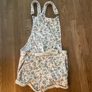 Vintage Havana women’s cheetah overalls small